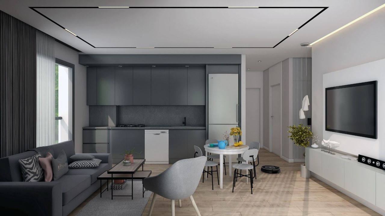 Квартира в Анталии, Турция, 55 м2 фото 4