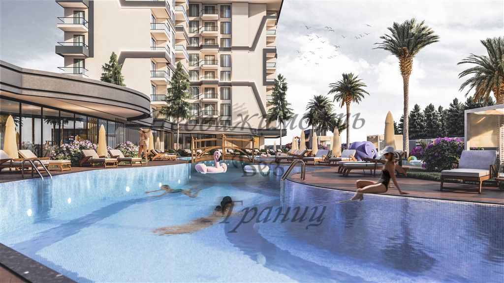 Апартаменты в Алании, Турция, 60 м2 фото 2