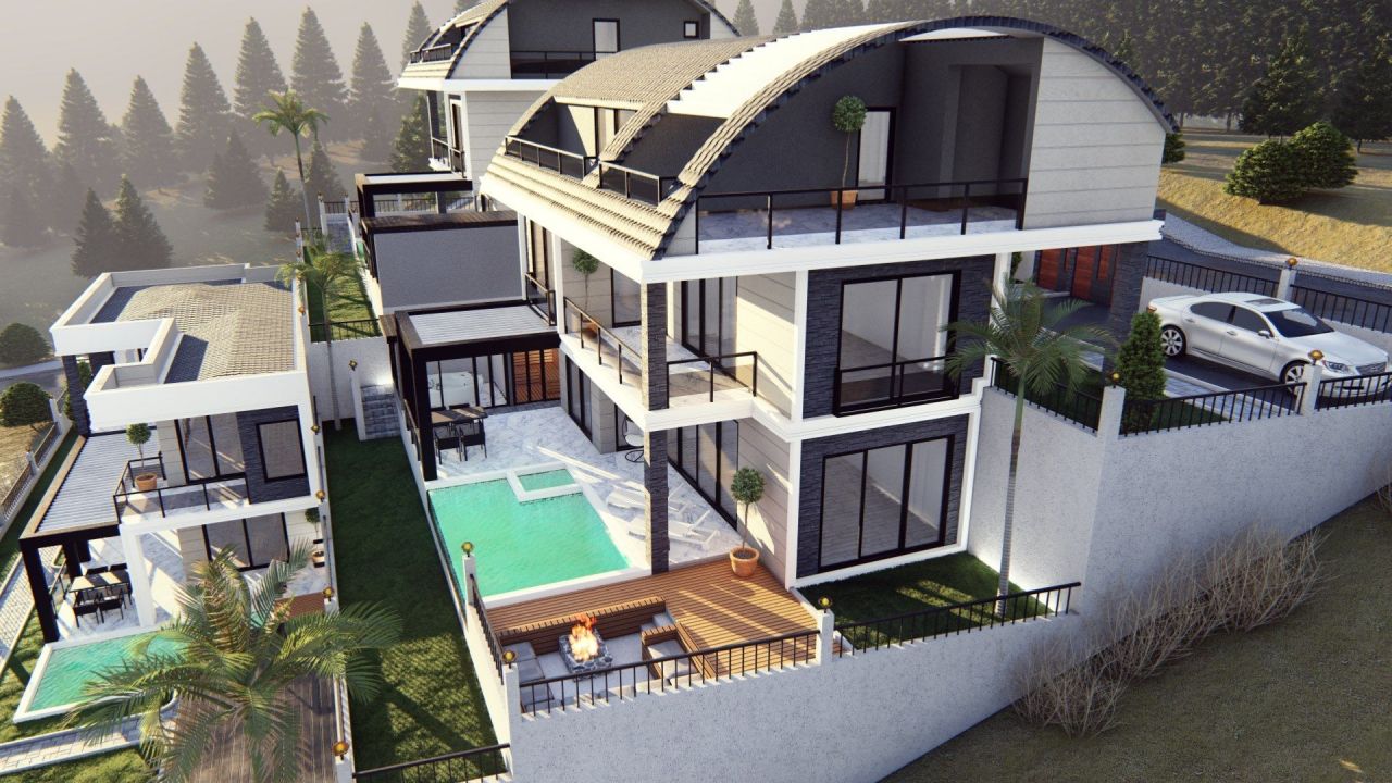 Вилла в Алании, Турция, 350 м2 фото 4