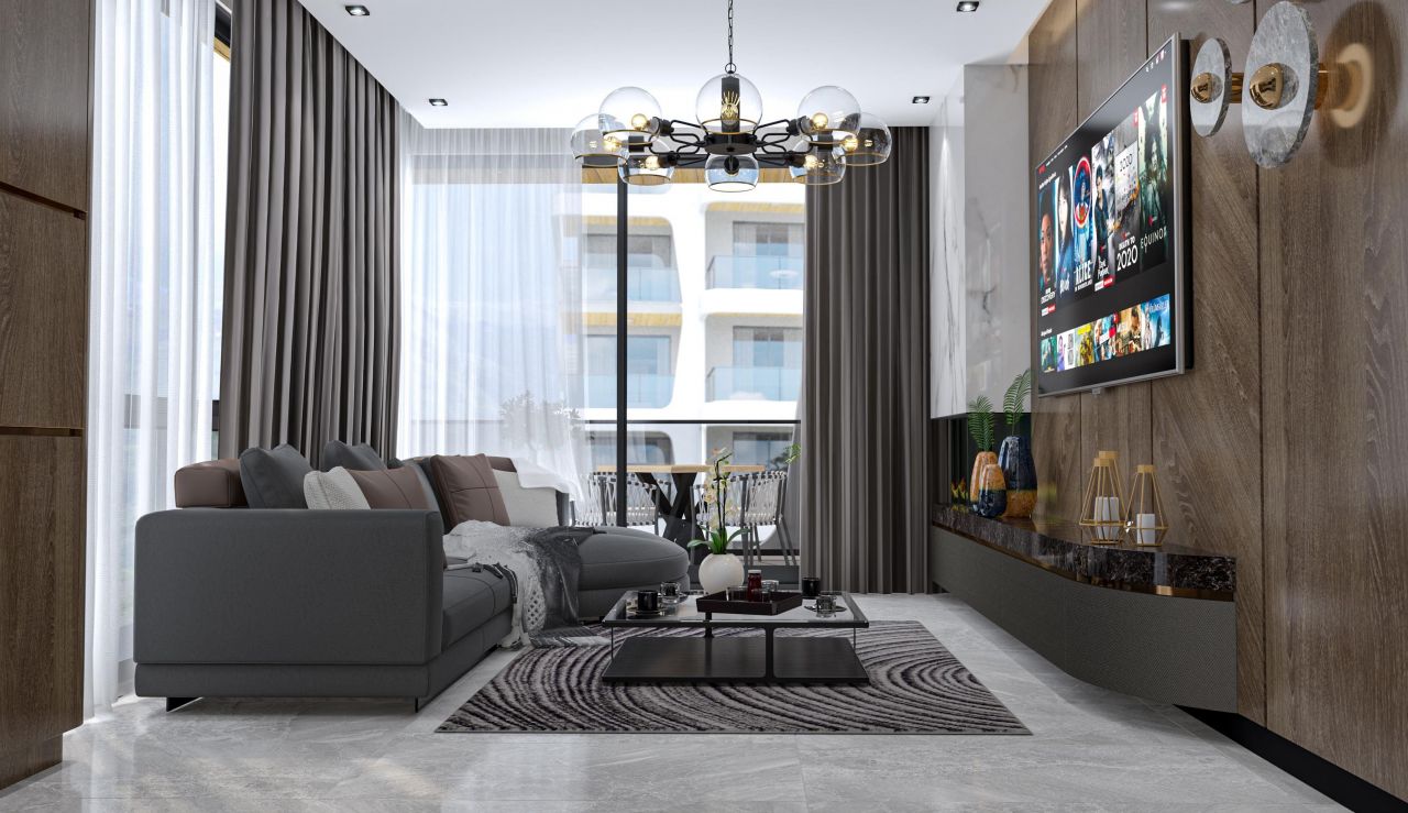 Апартаменты в Алании, Турция, 58 м2 фото 4