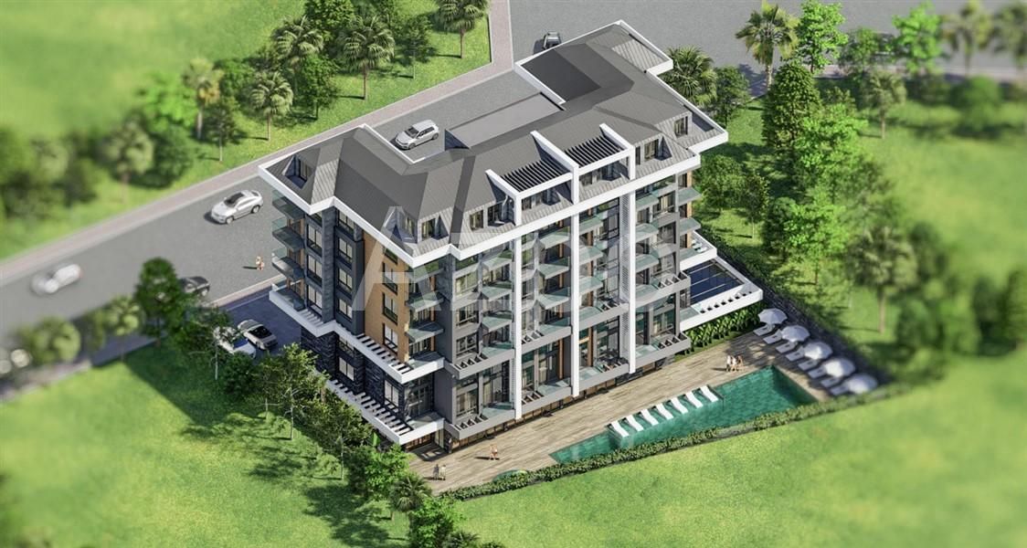 Апартаменты в Алании, Турция, 50 м2 фото 3