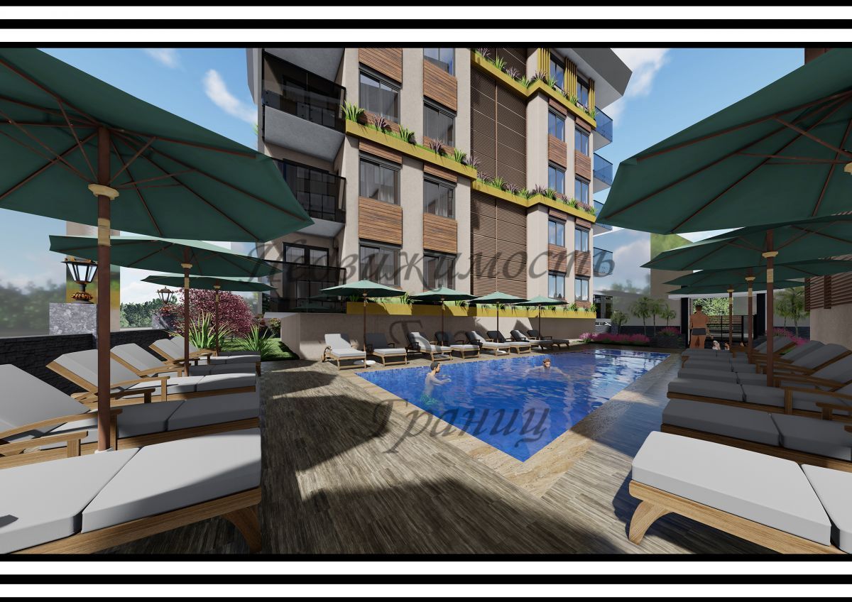 Апартаменты в Алании, Турция, 55 м2 фото 5