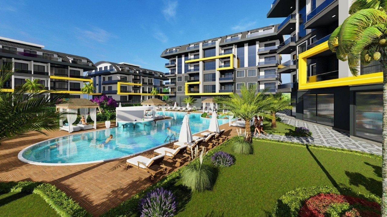 Апартаменты в Алании, Турция, 65 м2 фото 4