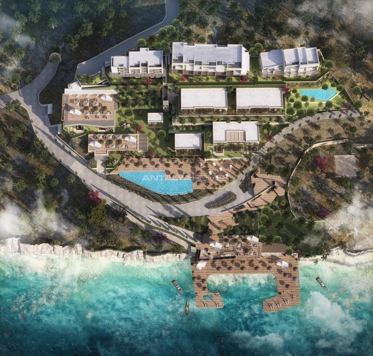 Апартаменты в Бодруме, Турция, 73 м2 фото 3