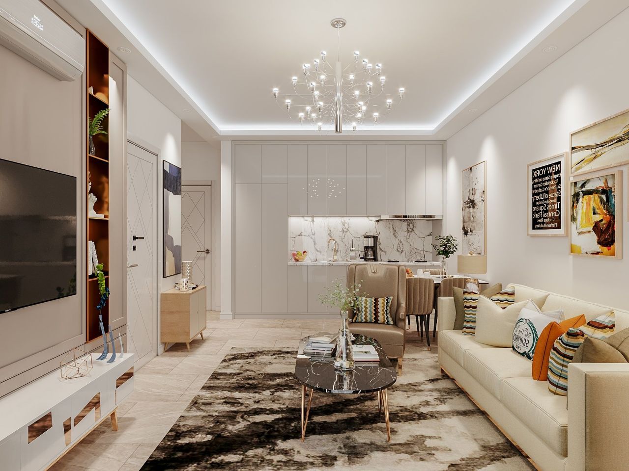Квартира в Алании, Турция, 47 м2 фото 4