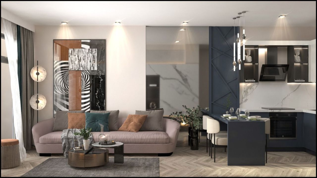 Апартаменты в Мерсине, Турция, 48 м2 фото 2