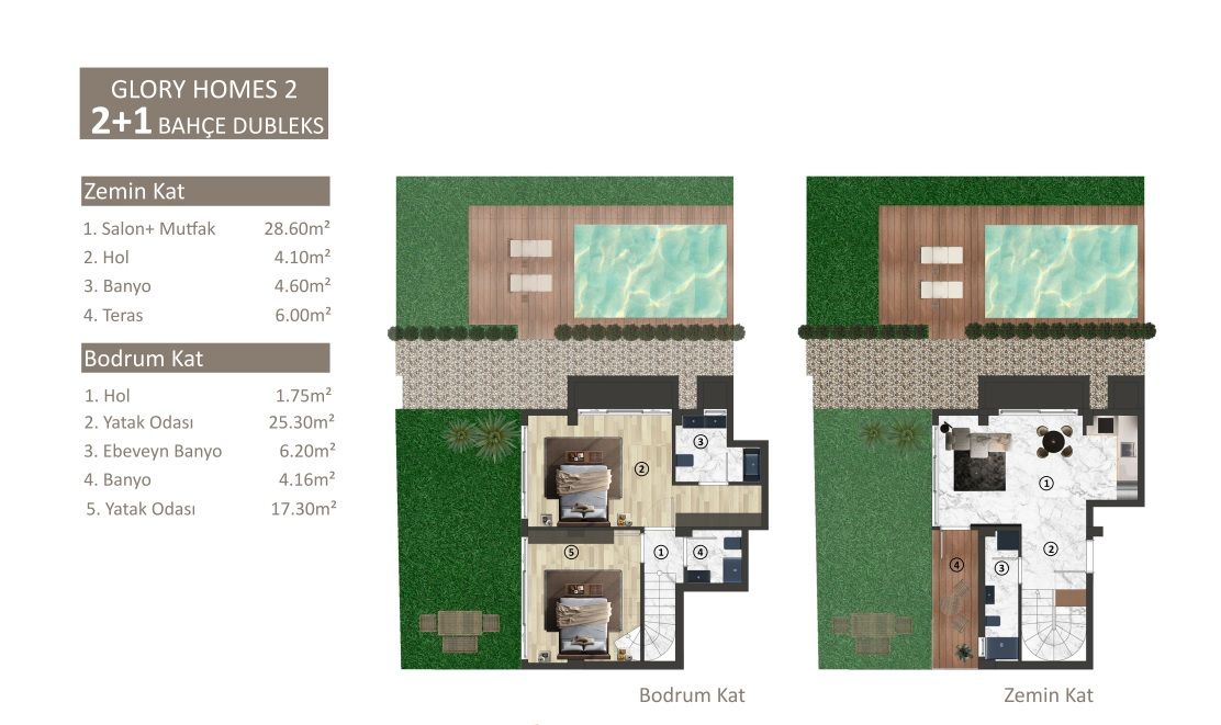 Апартаменты в Анталии, Турция, 82 м2 фото 4