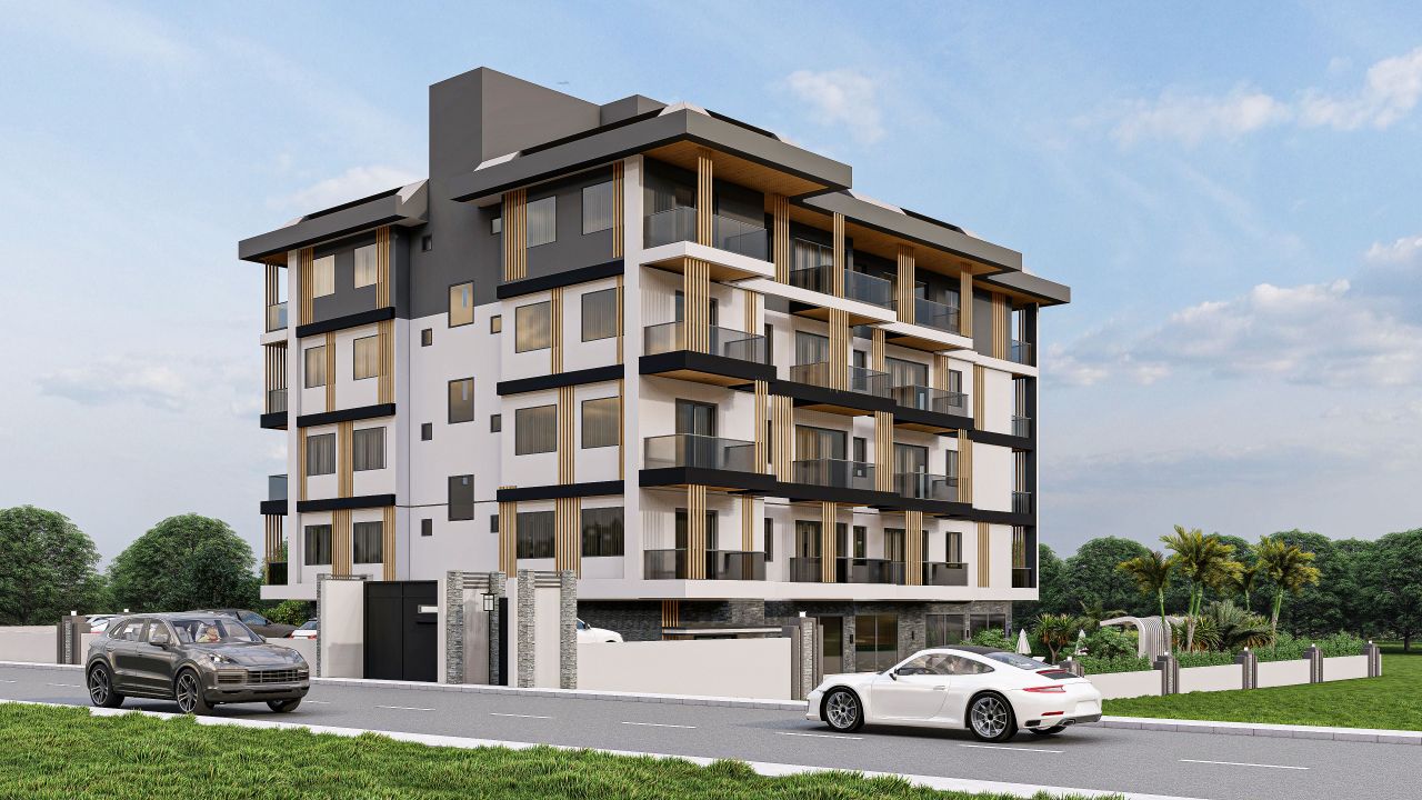 Апартаменты в Алании, Турция, 44 м2 фото 2