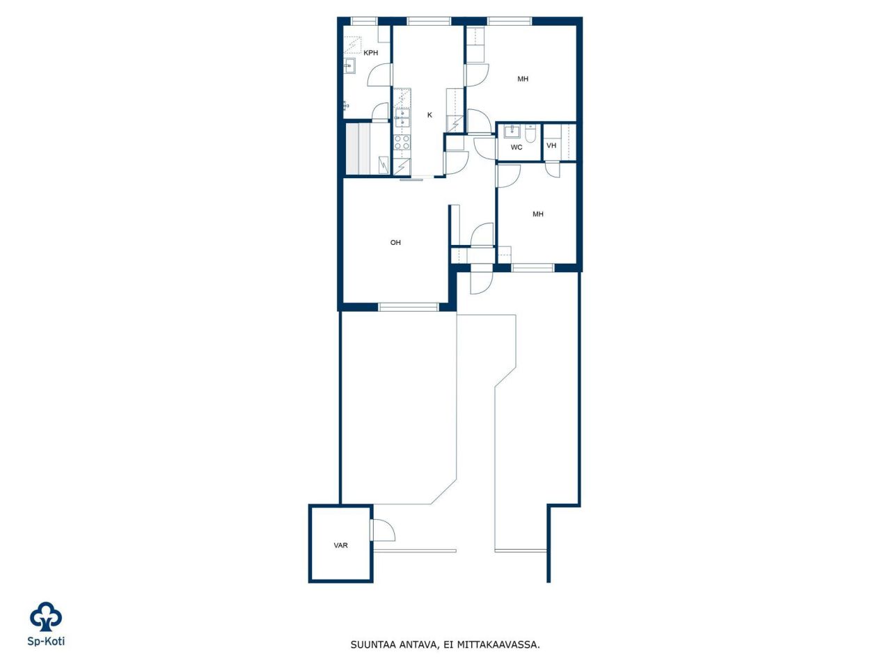 Таунхаус в Каяани, Финляндия, 71 м2 фото 2