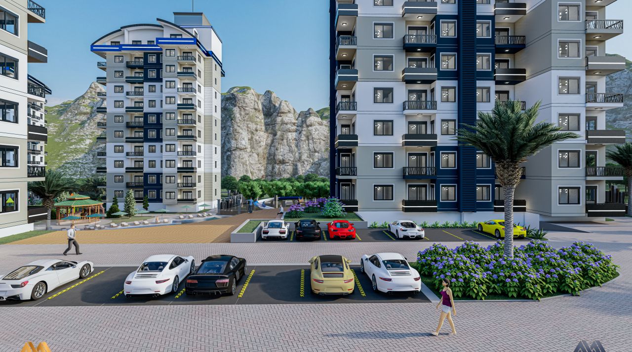 Апартаменты в Алании, Турция, 55 м2 фото 2