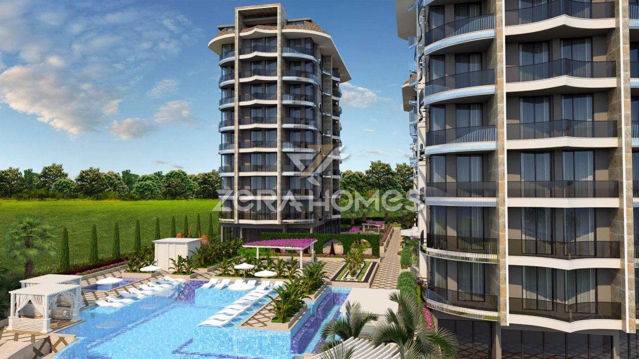 Апартаменты в Алании, Турция, 56 м2 фото 2