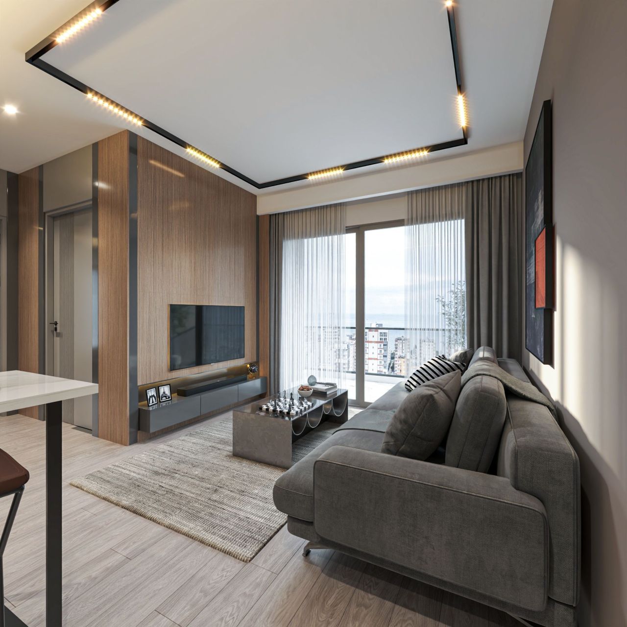 Квартира в Мерсине, Турция, 55 м2 фото 5