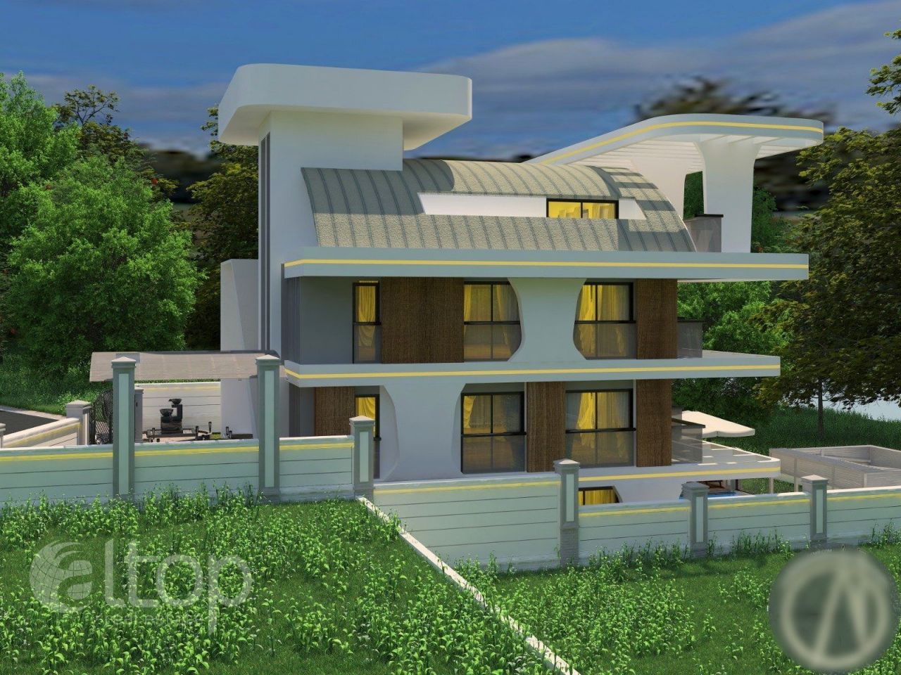 Вилла в Алании, Турция, 360 м2 фото 2