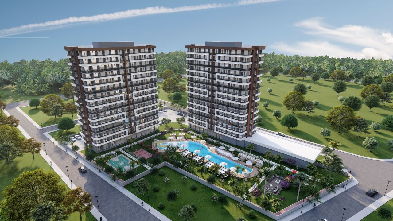 Квартира в Мерсине, Турция, 49 м2 фото 2
