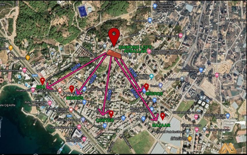 Квартира в Авсалларе, Турция, 83 м2 фото 5