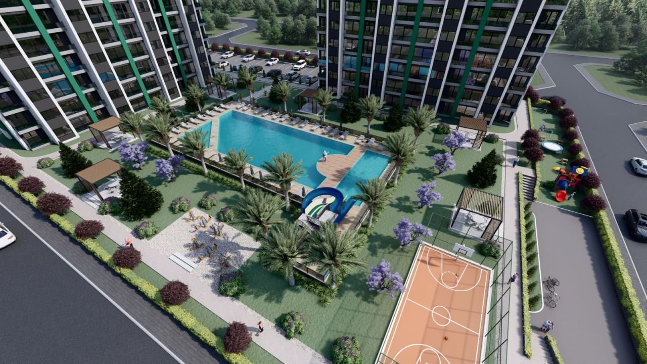 Квартира в Мерсине, Турция, 60 м2 фото 2