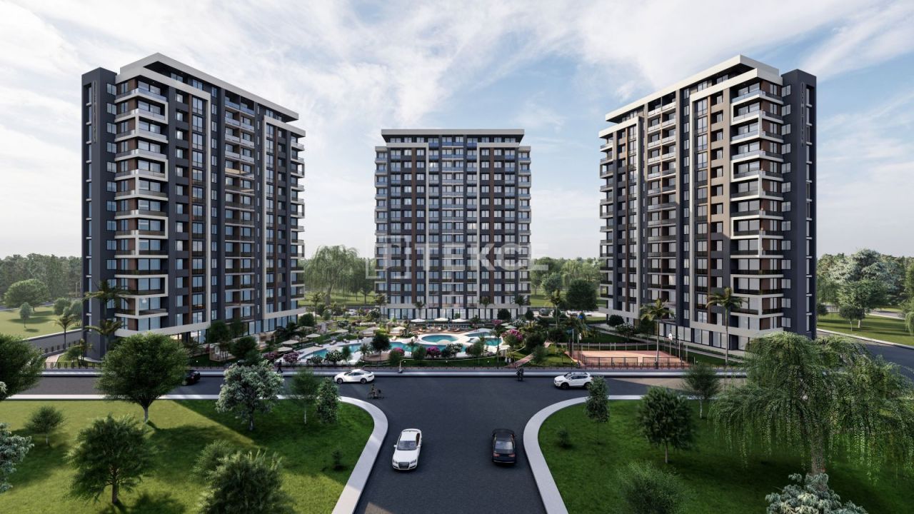 Апартаменты Эрдемли, Турция, 69 м2 фото 2