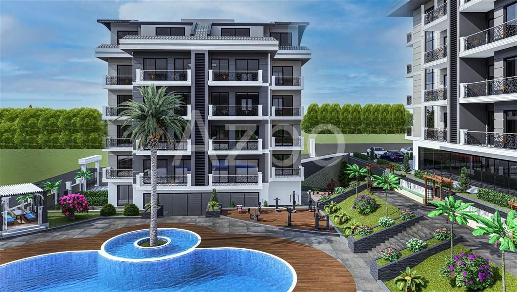 Апартаменты в Алании, Турция, 75 м2 фото 2