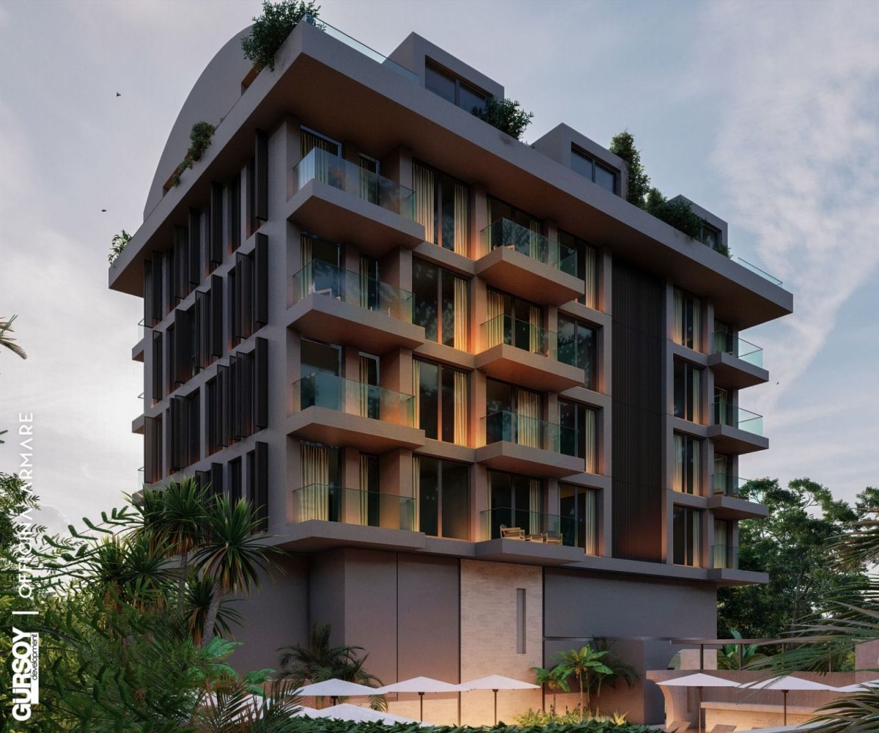 Апартаменты в Алании, Турция, 60 м2 фото 2