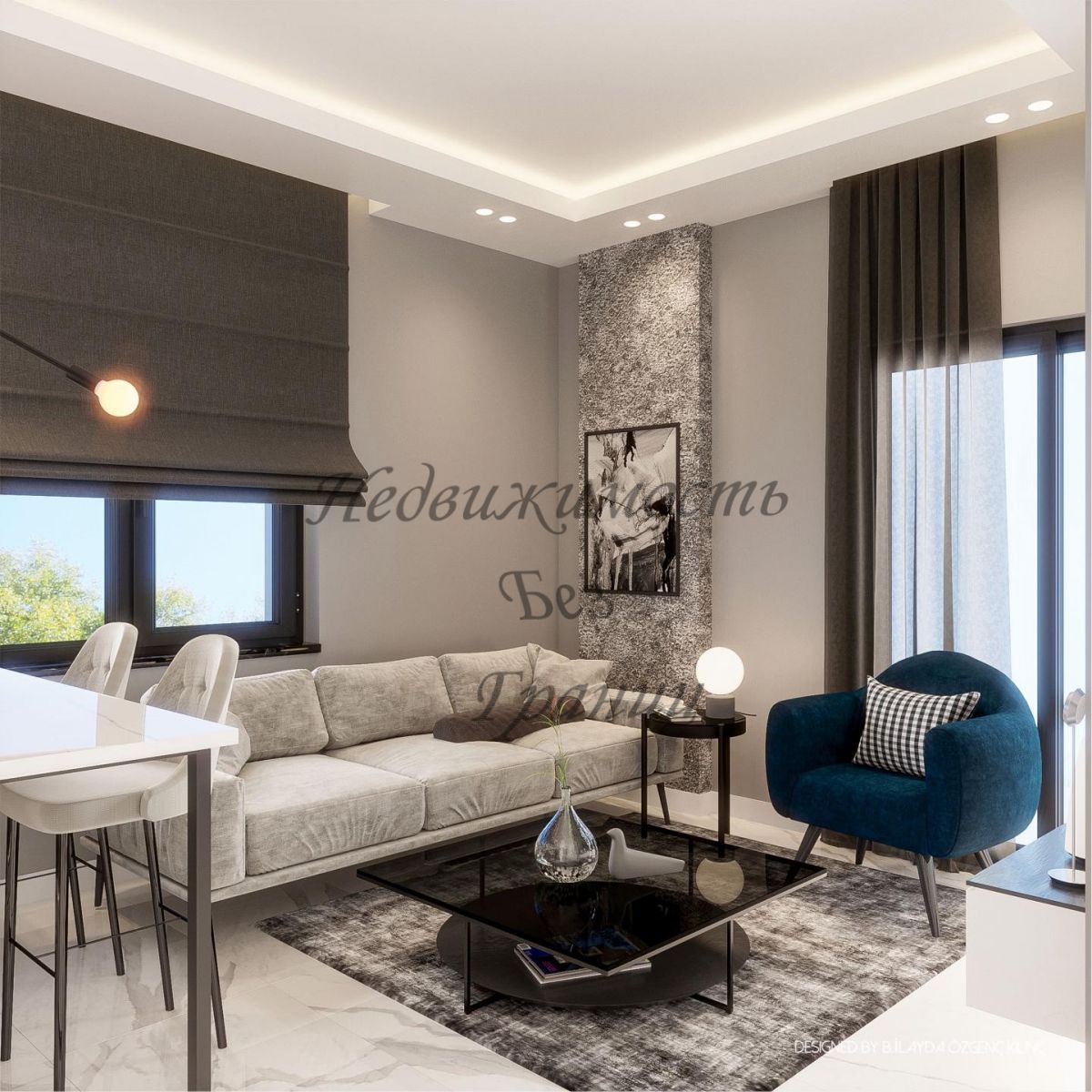 Апартаменты в Алании, Турция, 50 м2 фото 5