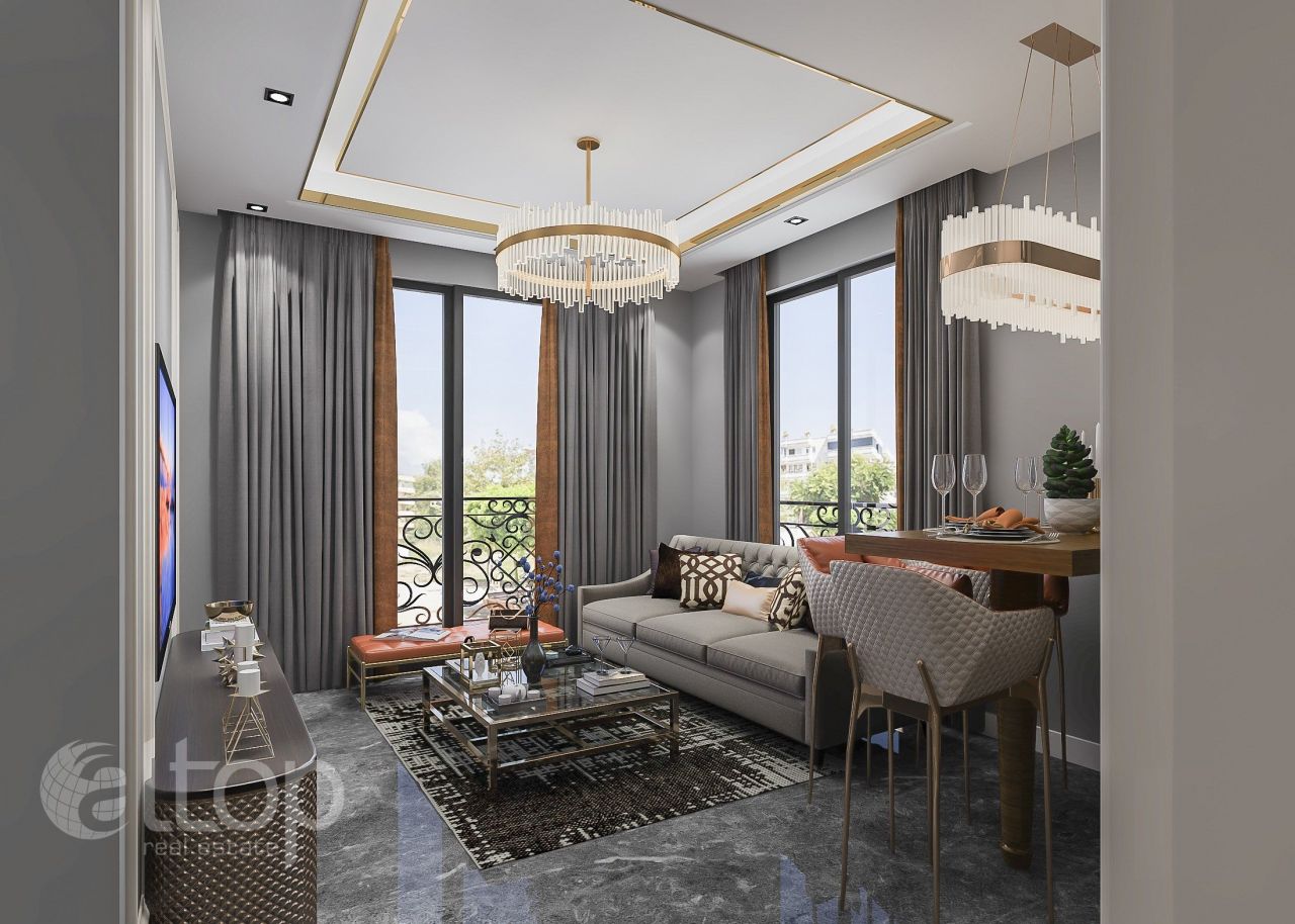 Квартира в Алании, Турция, 46 м2 фото 4