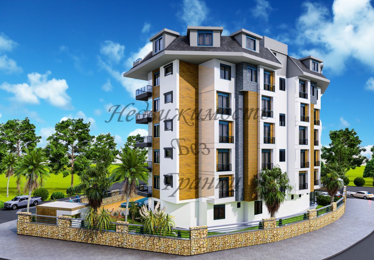 Апартаменты в Алании, Турция, 62 м2 фото 2