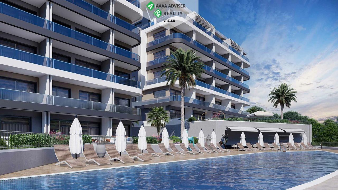 Квартира в Алании, Турция, 61 м2 фото 4
