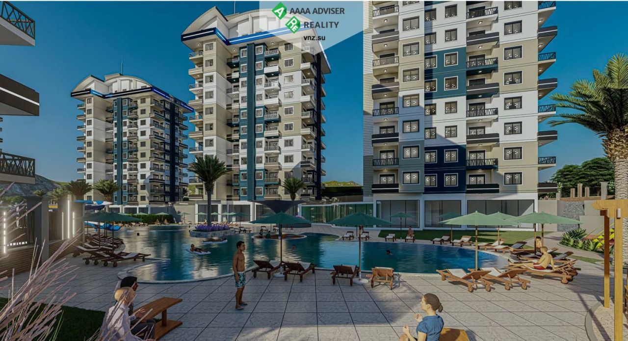Квартира в Авсалларе, Турция, 51 м2 фото 3