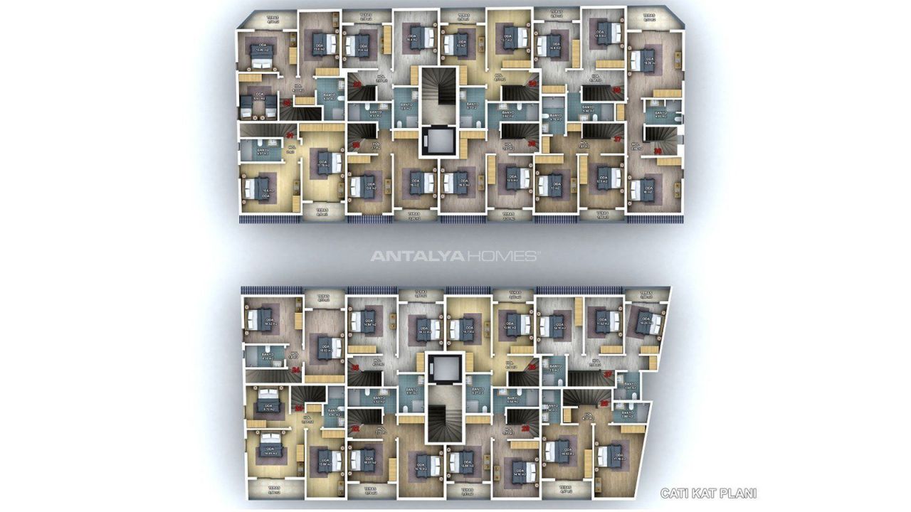 Апартаменты в Фетхие, Турция, 50 м2 фото 5