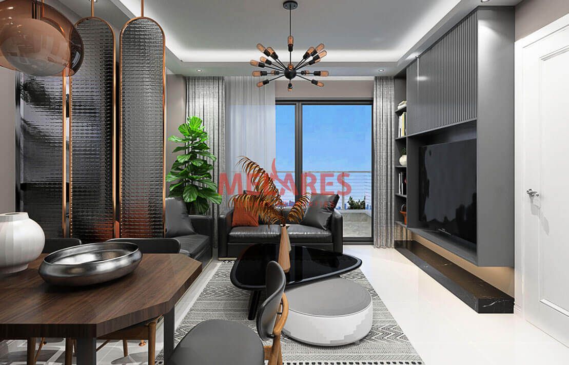 Апартаменты в Алании, Турция, 46 м2 фото 5