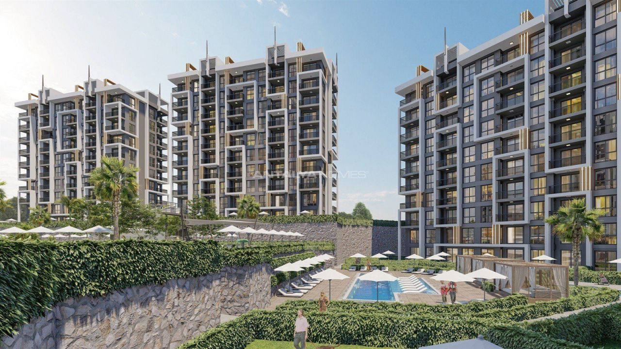 Апартаменты в Алании, Турция, 47 м2 фото 5