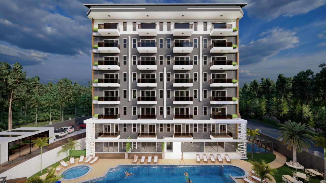 Квартира в Авсалларе, Турция, 55 м2 фото 2