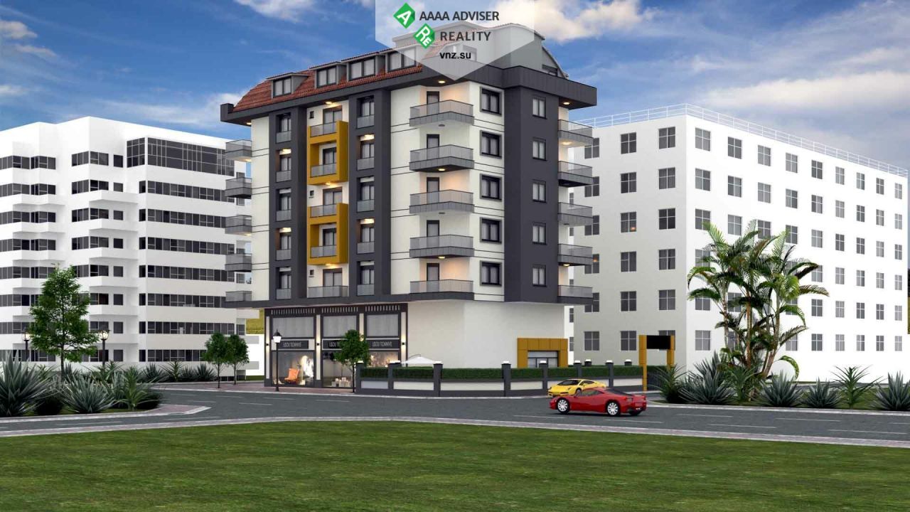 Квартира в Алании, Турция, 60 м2 фото 2