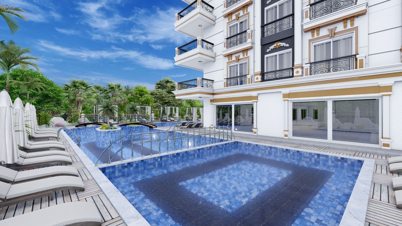Квартира в Алании, Турция, 58 м2 фото 2