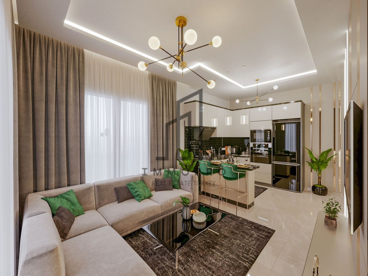 Апартаменты в Алании, Турция, 49 м2 фото 5