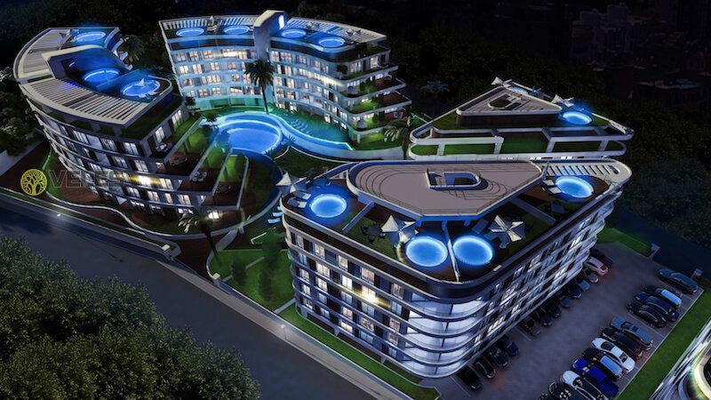 Студия в Кирении, Кипр, 88 м2 фото 4