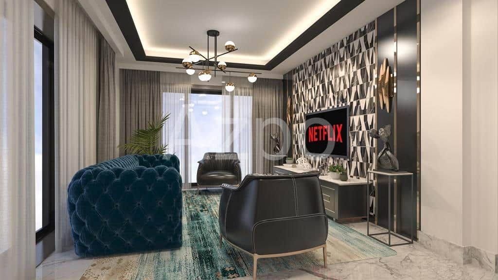 Апартаменты в Газипаше, Турция, 46 м2 фото 5