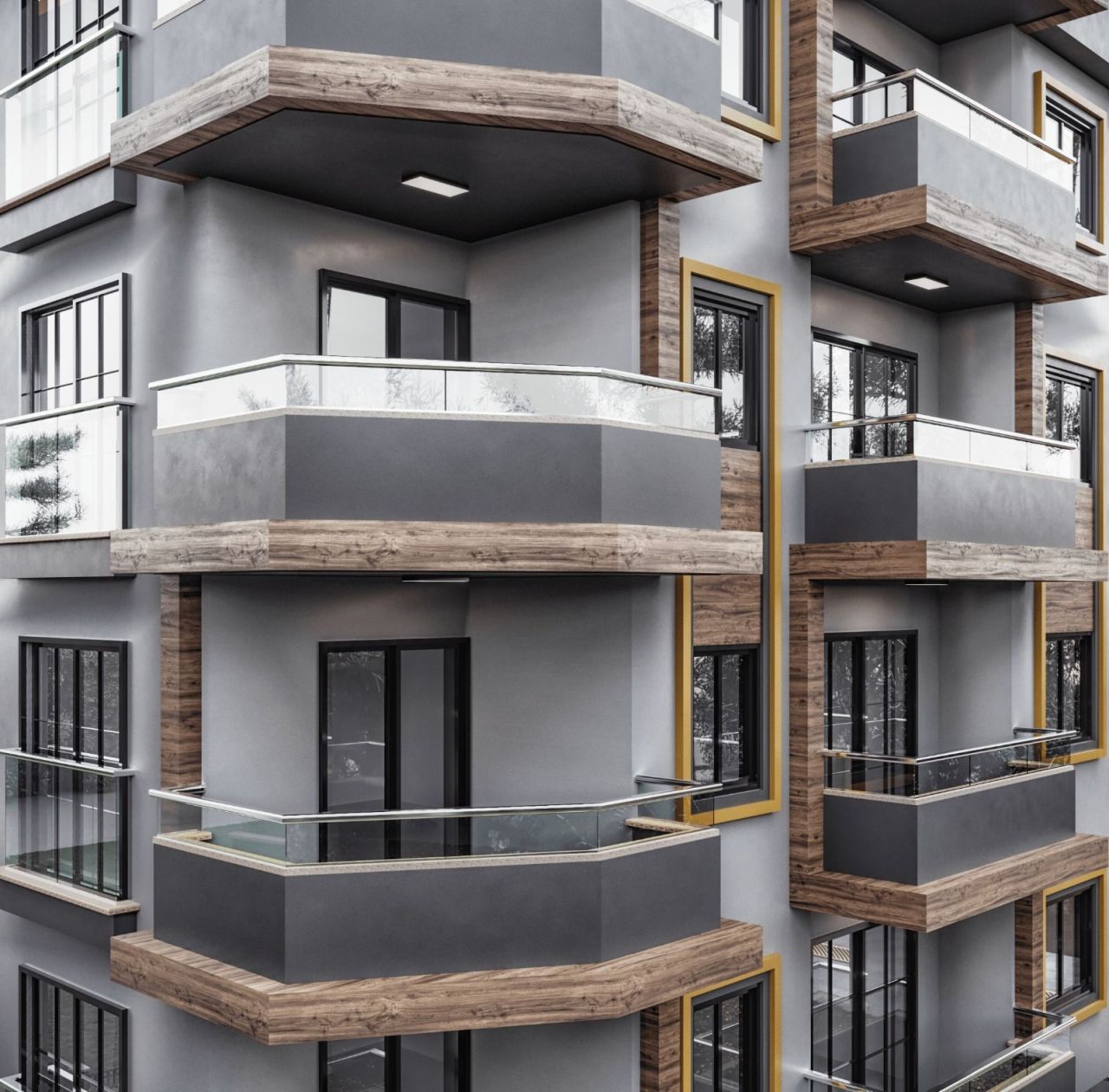 Апартаменты в Мерсине, Турция, 48 м2 фото 2