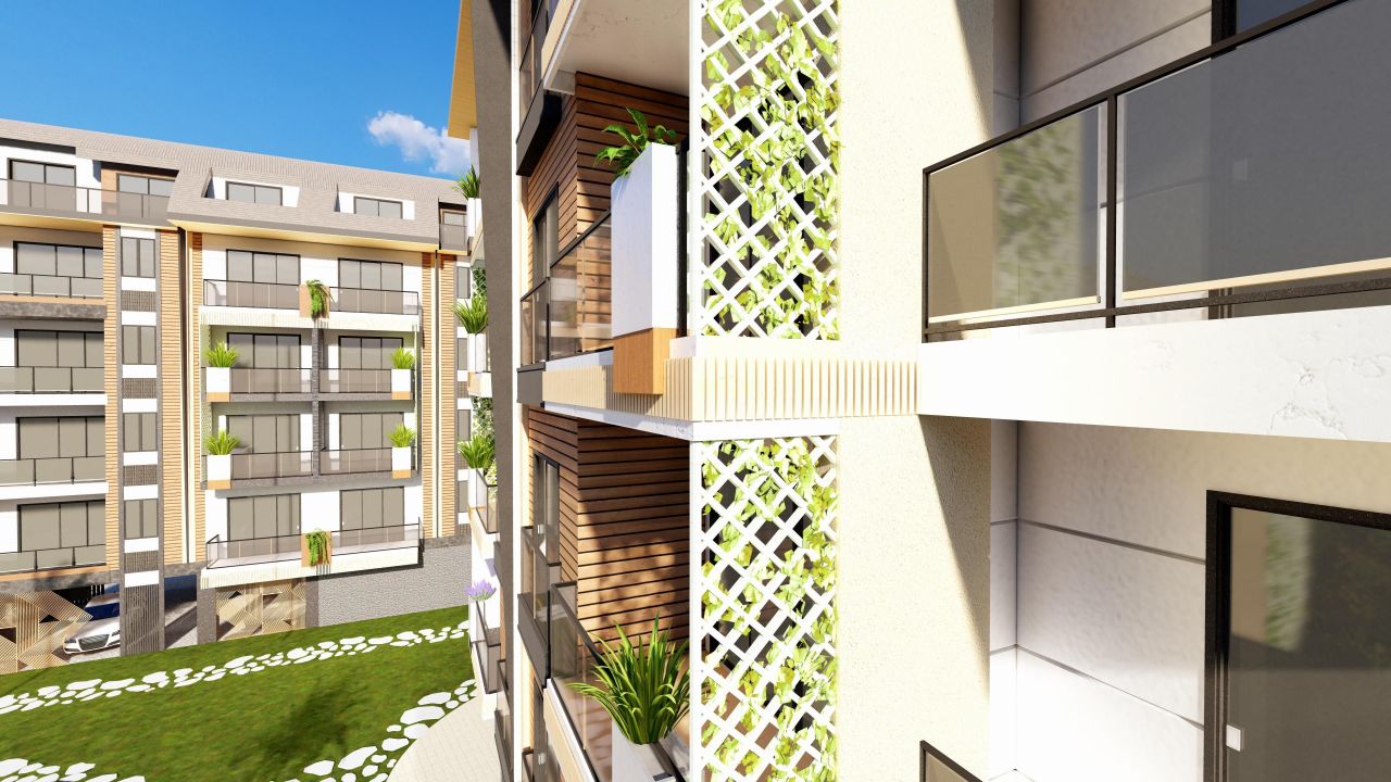 Квартира в Алании, Турция, 60 м2 фото 3