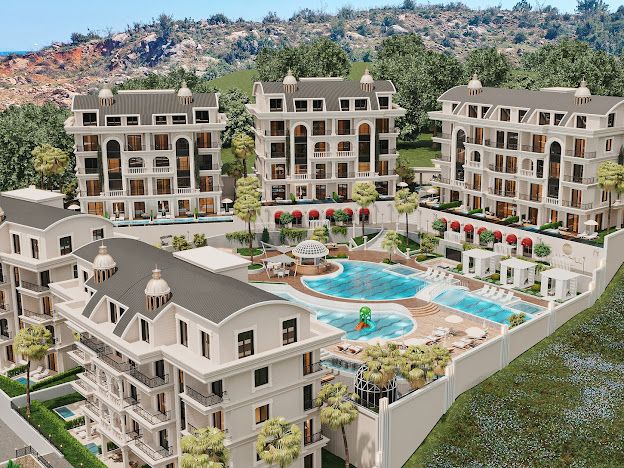 Квартира в Алании, Турция, 43 м2