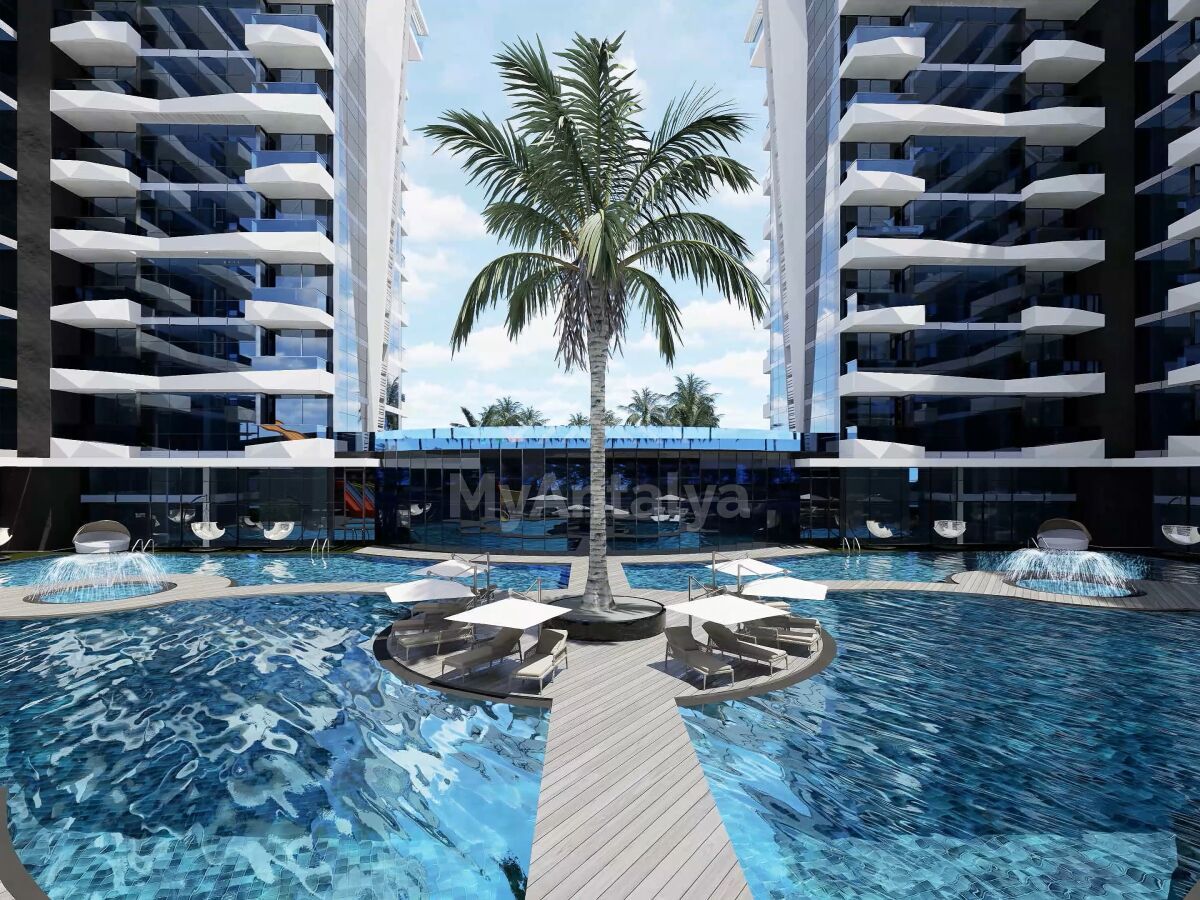 Квартира в Алании, Турция, 50 м2 фото 2