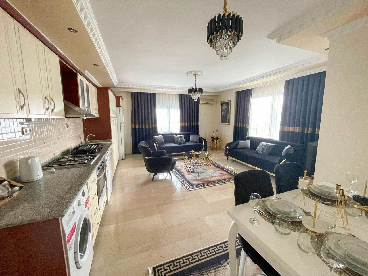 Квартира в Алании, Турция, 130 м2 фото 2