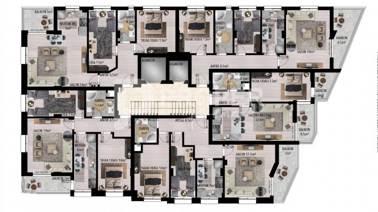 Квартира в Анталии, Турция, 110 м2 фото 4