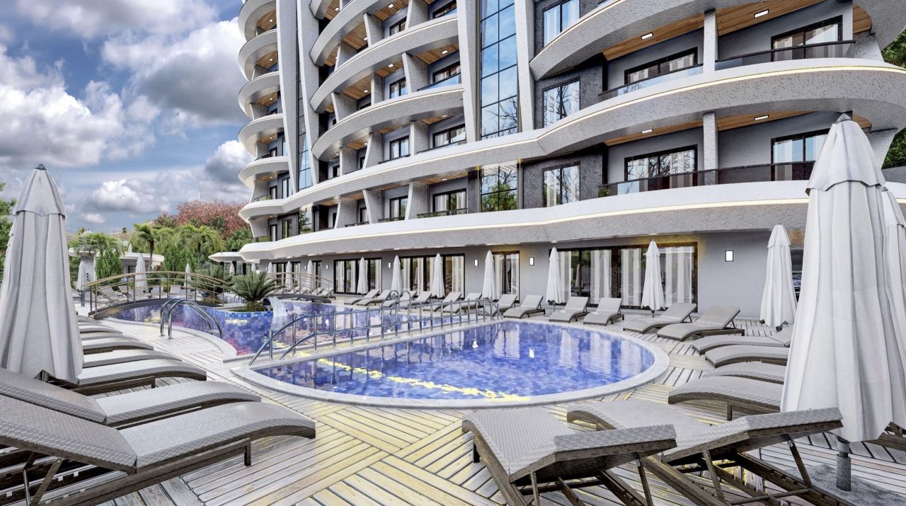 Апартаменты в Алании, Турция, 55 м2 фото 5