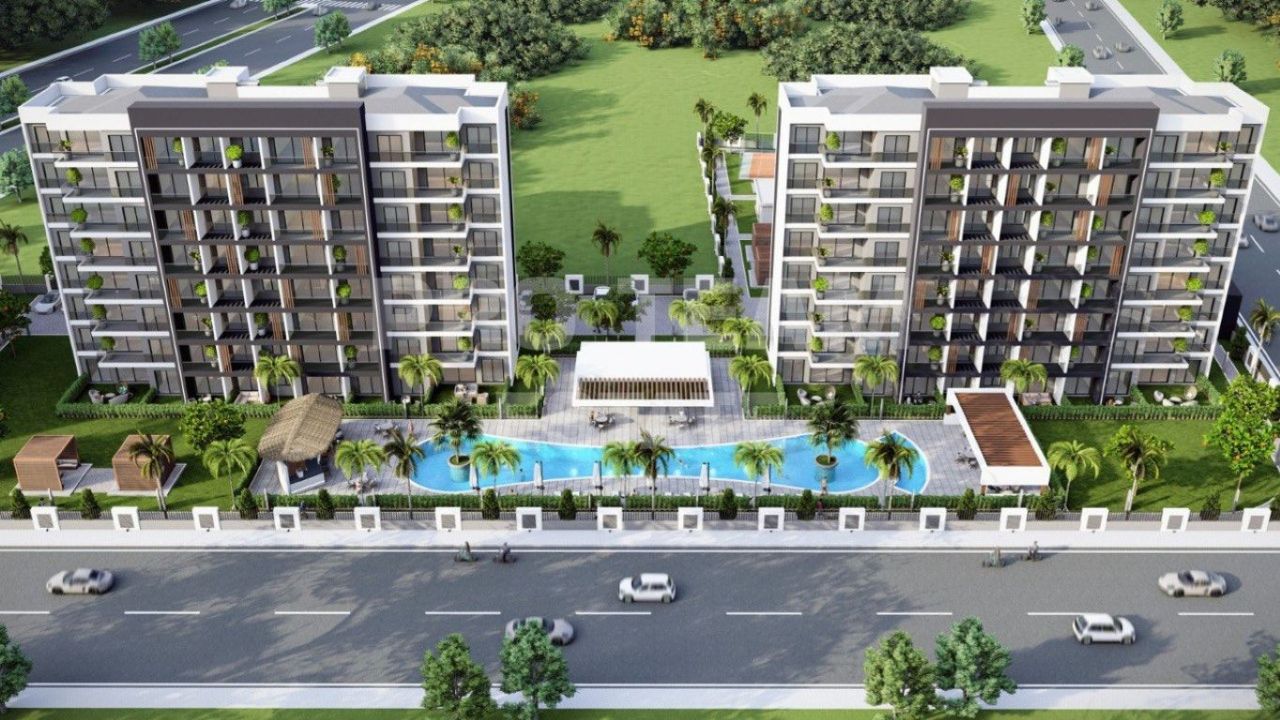 Апартаменты в Анталии, Турция, 50 м2 фото 2
