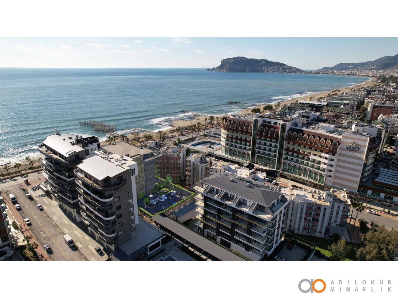 Апартаменты в Алании, Турция, 56 м2 фото 2