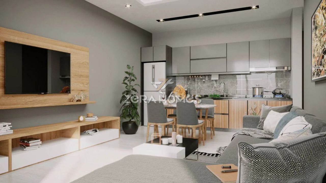 Квартира в Авсалларе, Турция, 45 м2 фото 3