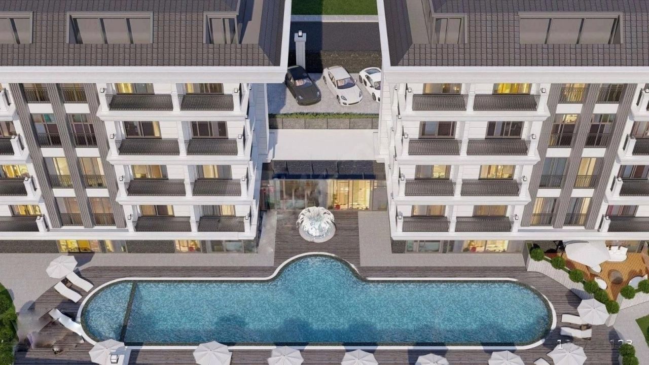 Квартира в Алании, Турция, 47 м2 фото 2