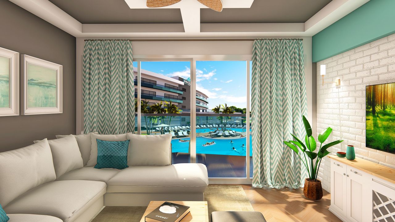 Апартаменты в Фамагусте, Кипр, 49 м2 фото 4
