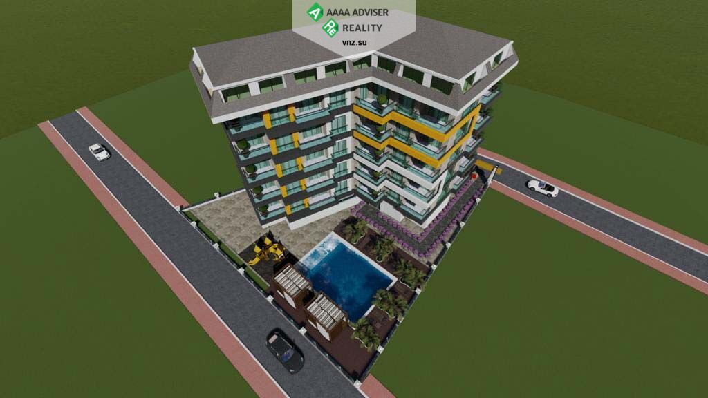 Квартира в Авсалларе, Турция, 47 м2 фото 3